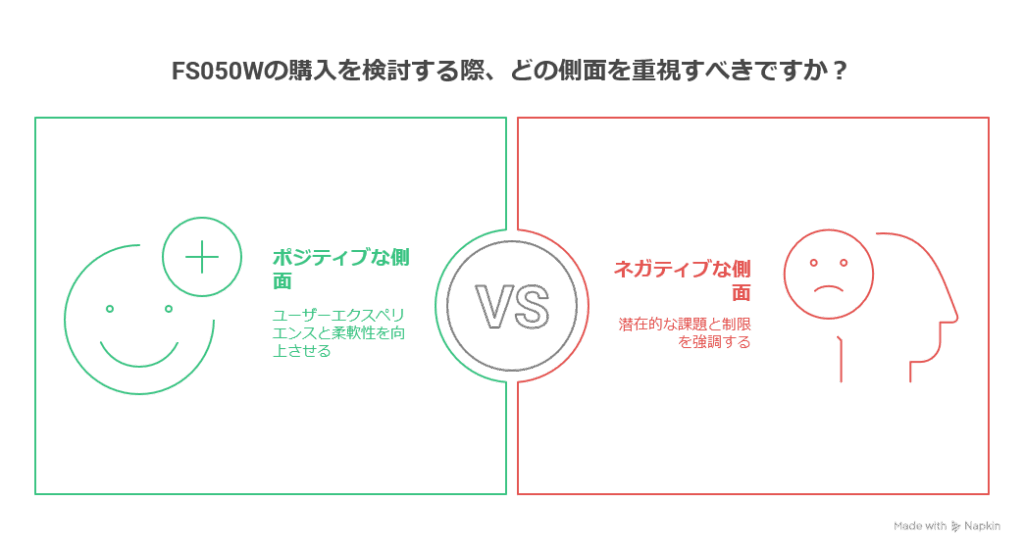 FS050Wのレビューまとめとユーザー評価