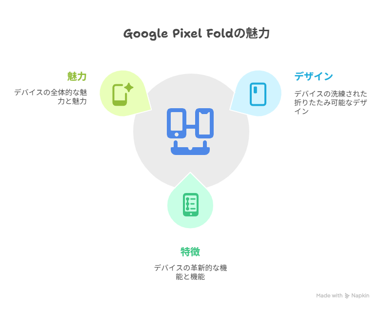 Google Pixel Fold とは？その特徴と魅力を深掘り